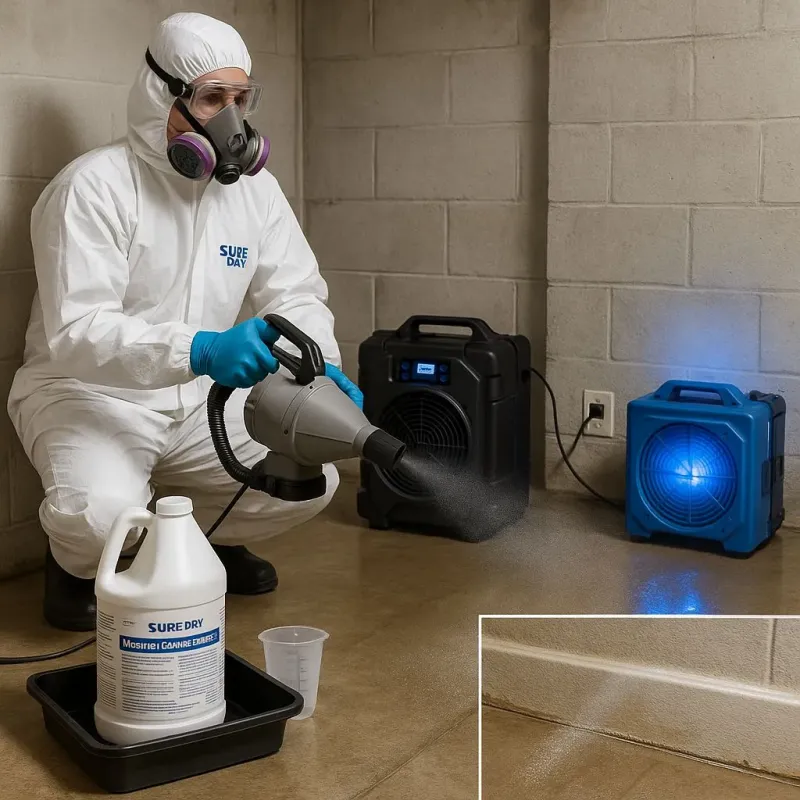 Sanitization and Odor Removal process in Colwyn, PA