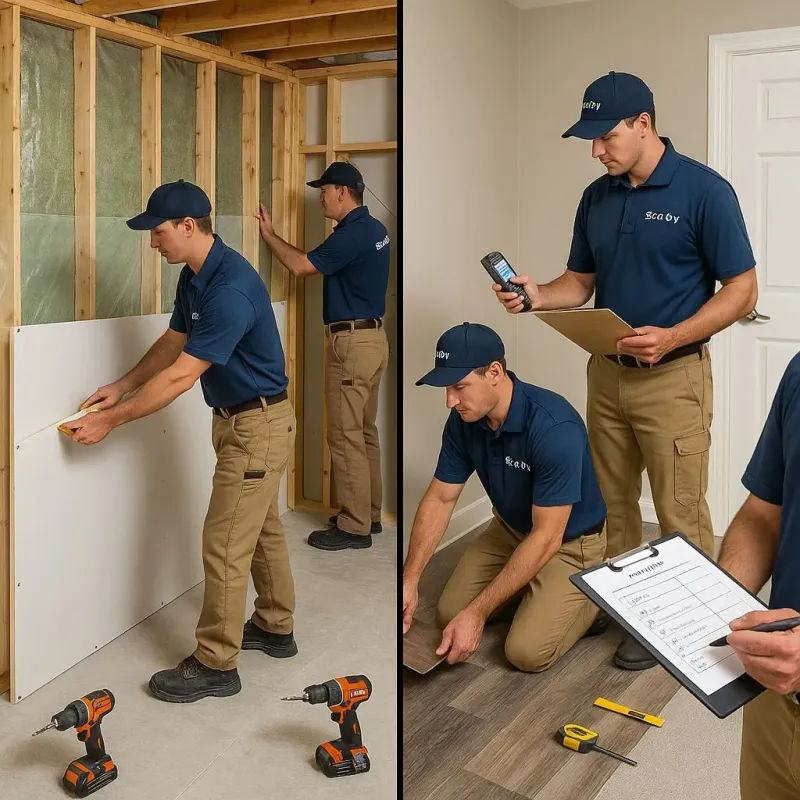 Repairs and Reconstruction process in Colwyn, PA