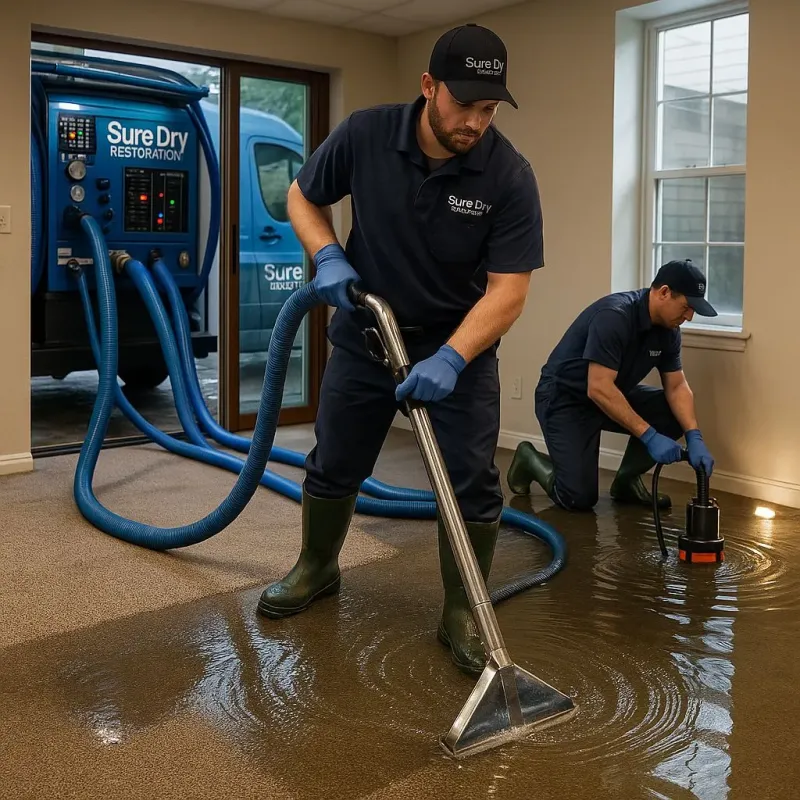 Water Extraction and Removal process in Colwyn, PA